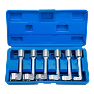 L-shaped Diesel Fuel Injector <strong>Tube</strong> Socket <strong>Wrench</strong>, Opening Hexagonal Slotted Oxygen Sensor <strong>Wrench</strong> Tool <strong>Set</strong> - Product Image 1