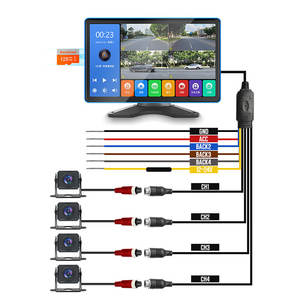 Sistema de Cámara para Camiones al por Mayor, MDVR Offline, Sistema de Asistencia de Marcha Atrás para Coche con Pantalla - Product Image 5