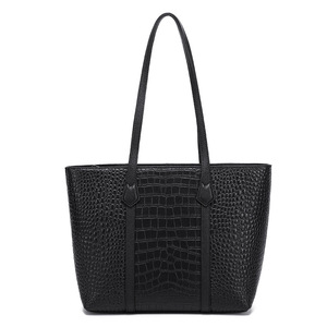 Borsa da donna 2025 di lusso <span class=keywords><strong>europeo</strong></span> americano alla moda con motivo a <span class=keywords><strong>coccodrillo</strong></span> borsa da donna fornitore di borse in morbida pelle - Product Image 3