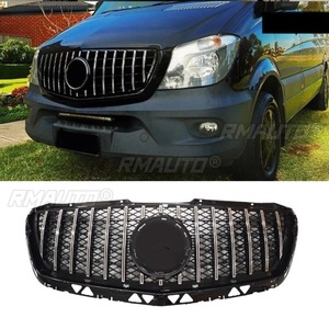 Bandes décoratives pour calandre de voiture, kit carrosserie, calandre avant pour Mercedes Benz Sprinter W906 GT 2013-2016 - Product Image 1