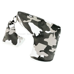 Couvre-chefs de club de <span class=keywords><strong>golf</strong></span> lame de club putter camouflage camo couleur PCB couvre-chef putter couverture PU couvre-chef étanche avec magnétique - Product Image 5