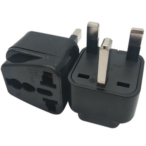 <span class=keywords><strong>Adaptador</strong></span> de Enchufe de Viaje Estándar del Reino Unido, Negro, Blanco y Cobre, con Certificación CE y RoHS, <span class=keywords><strong>para</strong></span> 2200W, Compatible con Múltiples Países, Incluida <span class=keywords><strong>Irlanda</strong></span> - Product Image 4