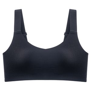 Sujetador sin aros de punto ligero con diseño de orejas de conejo, sin costuras, push-up, minimizador de busto completo, transpirable, fino y suave, al por mayor. - Product Image 6