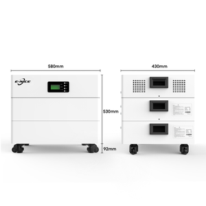 Système de stockage d'énergie solaire domestique tout-en-un E-Nice, batterie empilée, 5 kW, 6 kW, 10 kWh, 48 V, 200 Ah, batterie LiFePO4 - Product Image 3