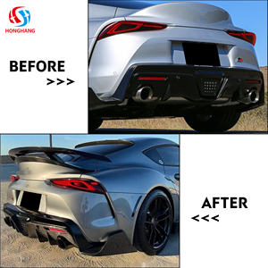 Diffuseur arrière Honghang en Fiber de carbone A90 pour <span class=keywords><strong>Toyota</strong></span> GR <span class=keywords><strong>Supra</strong></span> A90 MK5 Edition <span class=keywords><strong>J29</strong></span>/DB 2019- 2022 - Product Image 4