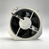 Ventilateur axial AC compact 200 mm W2E200-HH38-06 220 Volts 64W 2550 tr/min longue durée de vie extérieur pour borne de recharge de VE personnalisable