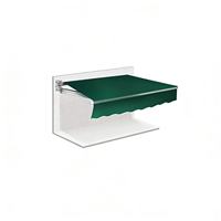 Toldo Extensible de Acrílico con Control Remoto, Impermeable, para Jardín, con Brazo de Aluminio, para Patio, Venta Directa de Fábrica