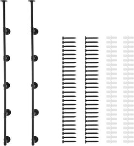 Ripiano per tubi in ghisa resistente industriale <span class=keywords><strong>da</strong></span> 11,8 pollici a 5 pollici supporto per supporto a <span class=keywords><strong>parete</strong></span> supporto per supporto per soggiorno - Product Image 2