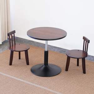 Tabouret rond électrique moderne et simple pour la maison, utilisation enfant, matériau du panneau durable, design minimaliste, meubles de salon - Product Image 4