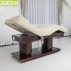 JUESHI meja kecantikan, tempat tidur pijat bulu mata wajah Spa Modern profesional untuk meja Salon kosmetik Spa - Product Image 3