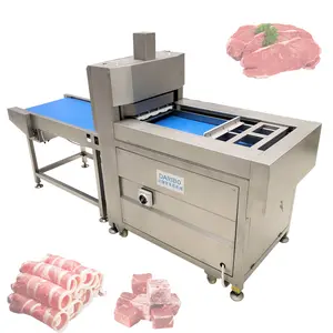 High Efficient Beef Roll Pork Slicer Machine Meat Dicer Food Processing Equipment