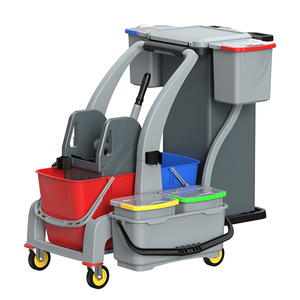 Carrito de Limpieza AF08191D de Nuevo Diseño, Modelo Opcional, Productos de Limpieza Modernos y Prácticos, Carrito de <span class=keywords><strong>Hotel</strong></span> - Product Image 2