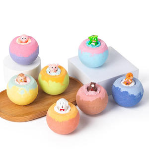 ลูกบอลอาบน้ำหลากสีสำหรับเด็ก ของเล่นระเบิดฟองสบู่ ลูกบอลเกลือลอยน้ำได้ทันที ชุดของขวัญ ตัวแทนจัดหาสินค้าจากจีน - Product Image 1