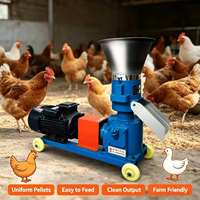 Granulateur de granulés d'aliments durable, petite machine de traitement des aliments pour le bétail, pour l'élevage de bovins, de moutons et de poulets