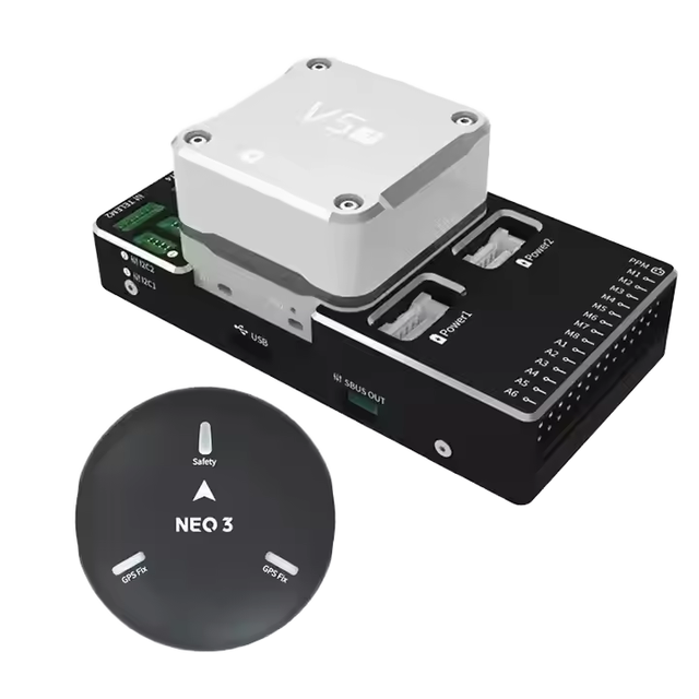 CUAV V5+ FC NEO3 GPS Autopilot Pixhawk Flight Controller FPV RC Drone Quad Helicopter APM PX4 Flight Telecommunications