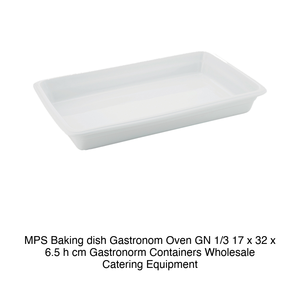 Bandeja para Hornear Gastronom, Apta para Horno, GN 1/3, 17 × 32 cm x 6.5 cm de Alto - Product Image 2