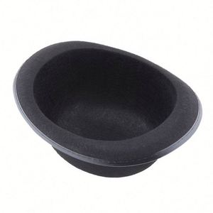 Chapeau melon noir pour costume, idéal pour l'église et Halloween - Matière textile fabriquée en Chine - Product Image 4