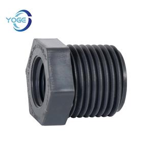 บูชพีวีซี80ชิ้นพร้อมข้อต่อเกลียวแบบ NPT รูปทรงสี่เหลี่ยมจัตุรัสคุณลักษณะความดันสูง - Product Image 1