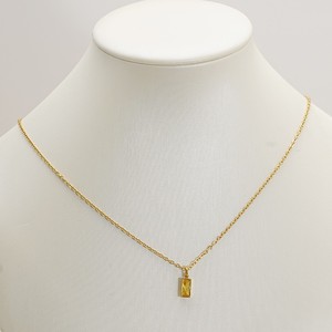 Europäisch-Amerikanische Edelstahl 18K Geburtsstein-Halskette für Damen, INS, kein Ausfallen, Dezember-Geburtstag, Harz-Joker, modischer Bambus-Stil - Product Image 2