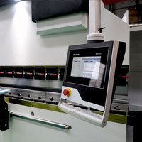 Cnc Hydraulique Electro Presse Plieuse 4 + 1 Axes Delem Control 100T 130T 170T Cnc Cintreuse pour Tôle Métallique