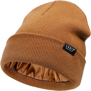 Шапка-бини с атласной подкладкой - Product Image 6