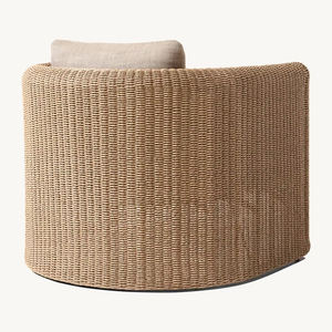 Ensemble canapé contemporain 4 places en rotin pour extérieur mobilier de jardin moderne pour hôtel de luxe pour meubles de patio - Product Image 3