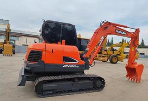 Doosan รถขุด DX60มีล้อมือสอง6ตันมินิ6ตันขายตรงจากโรงงาน - Product Image 5