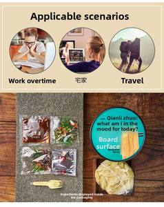 All'ingrosso Made in China a basso contenuto di grassi sano Multi-sapore piccante pacchetto famiglia di manzo spaghetti istantanei - Product Image 5