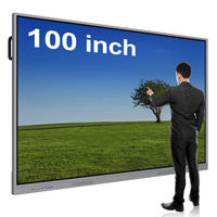 Tableau Intelligent Interactif Anti-Reflet HD Android/Windows LCD/LED Multi-Tactile pour Réunion