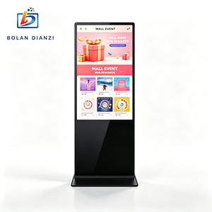 Affichage numérique vertical sur pied avec écran tactile capacitif, extension par <span class=keywords><strong>carte</strong></span> TF, 49 pouces, décodage de plusieurs formats vidéo et d'images - Product Image 2