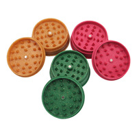 Broyeur à tabac biodégradable personnalisé avec logo de grossiste, 60 mm, 2 couches, broyeur à herbes biodégradable, accessoires pour fumer