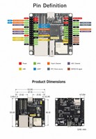 Carte de développement ESP32-P4-NANO-WIFI6-DB, RISC-V double cœur 400 MHz + simple cœur 40 MHz, Wi-Fi6 double bande et BLE5