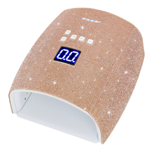 Crystal Nail Lamp Bling Rechargeable UV LED Gel Polish 4 <b>Timer</b> Setting Salon Manicure Curing Drying <b>Light</b> Equipment Nail Tool - Product Image 3