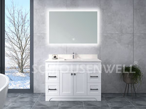 Freestanding Bathroom <strong>Vanity</strong> Furniture Cabinet Mirror <strong>Under</strong> <strong>Sink</strong> Cabinet <strong>Vanity</strong> <strong>Units</strong> with Basin - Product Image 2