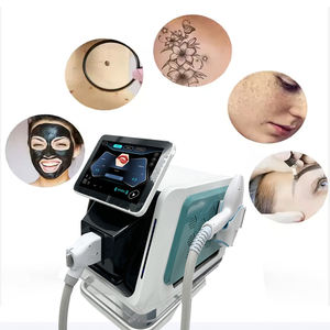 Peremajaan kulit portabel baru tiga panjang gelombang penghilang pigmentasi mesin Q Alih - Product Image 1