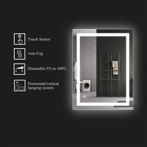 <span class=keywords><strong>Miroir</strong></span> <span class=keywords><strong>de</strong></span> <span class=keywords><strong>salle</strong></span> <span class=keywords><strong>de</strong></span> <span class=keywords><strong>bain</strong></span> intelligent avec <span class=keywords><strong>éclairage</strong></span> LED anti-buée, horloge et fonction <span class=keywords><strong>de</strong></span> température - Product Image 4
