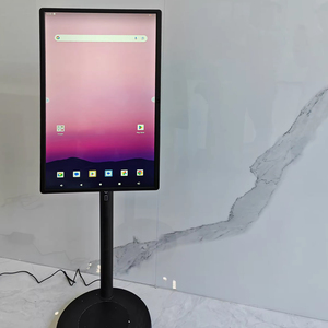 32 inch thông minh di động 1080P HD không dây trong nhà TV đứng bánh xe màn hình cảm ứng 1 năm OEM hoạt hình SDK kỹ thuật số biển hiển thị - Product Image 3