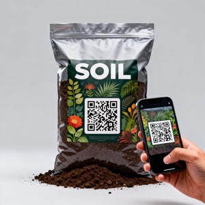 1kg 2kg 5kg Wholesale Custom Printing Agriculture <b>Soil</b> Feed Seeds Packaging Plastic Fertilizer QR Code <b>Bag</b> - Product Image 2