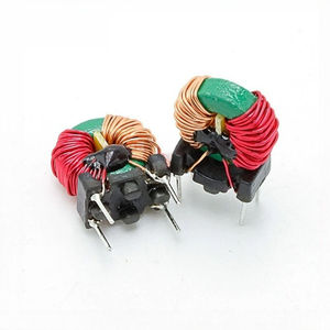 Inductor de modo común 12*6*4 - 10MH, diámetro del cable 0.4, con base de marco, inductor de anillo magnético, inductor enchufable para fuente de alimentación de CC - Product Image 4