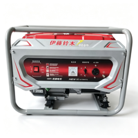 Générateur d'électricité portable à essence LDYR 3KW, 230V, pour la maison et la construction, avec câble rétractable, garantie 1 an