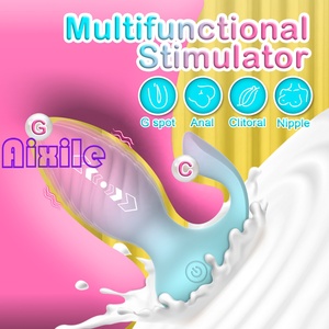 2 <strong>in</strong> 1 Anal <strong>Plug</strong> <strong>Vibrator</strong> Clitoris Stimulator Adult Dual Motors Anal Toys Remote Prostate Massager Vibrating Butt <strong>Plug</strong> for Women - Product Image 2