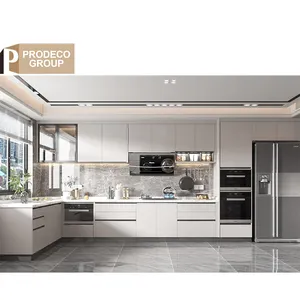 Prodeco Luxury Custom Modern Kitchen Cabinets Ready To Assemble Modular Tiny Home Kitchen Cabinet Set
