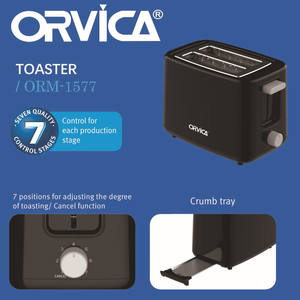 Grille-pain automatique à fente large durable en gros, grille-pain multifonction, machine à pain pour les cuisiniers débutants - Product Image 4