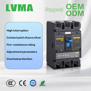 25ka koruma cihazı ile özelleştirilmiş MCCB LMM3Z-63A 125A 320320a 400A 630A 3/4 Ploes kalıplı kasa devre kesiciler - Product Image 5