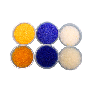 Perle di Gel di Silice Indicatore Arancione per Assorbimento Umidità, Cambio Colore a Verde per Agente Chimico Ausiliario - Product Image 6
