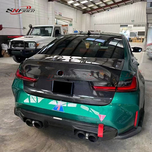 Tapa de Maletero Estilo CSL de Fibra de Carbono Seca de Alta Calidad y Ligera para <span class=keywords><strong>BMW</strong></span> M3 G80, G20, G28 - Product Image 2