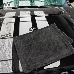 Cuci mobil cepat kering wranger 1200 Gsm serat mikro penyerap kuat pengering mobil detail dapat digunakan kembali handuk serat mikro untuk mobil - Product Image 3