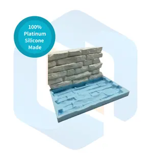 Silicone cao su khuôn mẫu văn hóa Đá Nhân Tạo bê tông đá bên ngoài bức tường phải đối mặt với Đá Khuôn - Product Image 1