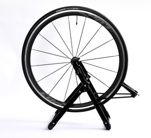 IRONDONKEY Support de réparation pliable pour vélo électrique de montagne Correcteur de <span class=keywords><strong>roue</strong></span> 45 # Acier à haute teneur en carbone noir argenté - Product Image 3