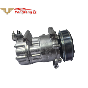 Nouveau compresseur de climatisation automatique Wei Te Na 6V12 12V pour Citroën C2 C3 Peugeot 307 206 <span class=keywords><strong>Bipper</strong></span> Tepee 1.4L 2008-2010 Garantie 1 an - Product Image 3